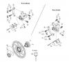 Shimano BR Brake - Bremse Listas de piezas de repuesto y dibujos BR-M465 -2395A