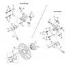 Shimano BR Brake - Bremse Listas de piezas de repuesto y dibujos BR-M475-2179B