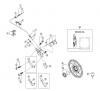 Shimano BR Brake - Bremse Listas de piezas de repuesto y dibujos BR-M485-R2765B Rear Disc Brake