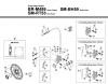 Shimano BR Brake - Bremse Listas de piezas de repuesto y dibujos BR-M486-F-2883 Front Disc Brake