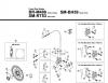 Shimano BR Brake - Bremse Listas de piezas de repuesto y dibujos BR-M486-F-2883A Front Disc Brake