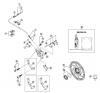 Shimano BR Brake - Bremse Listas de piezas de repuesto y dibujos BR-M486-R-2884 Rear Disc Brake