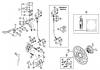 Shimano BR Brake - Bremse Listas de piezas de repuesto y dibujos BR-M555-M, BL-M555 SHIMANO DEORE Vorderrad-Scheibenbremse von 2003