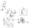 Shimano BR Brake - Bremse Listas de piezas de repuesto y dibujos BR-M575-R, 2885B Rear Disc Brake