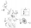 Shimano BR Brake - Bremse Listas de piezas de repuesto y dibujos BR-M575-R, 2885C Rear Disc Brake 