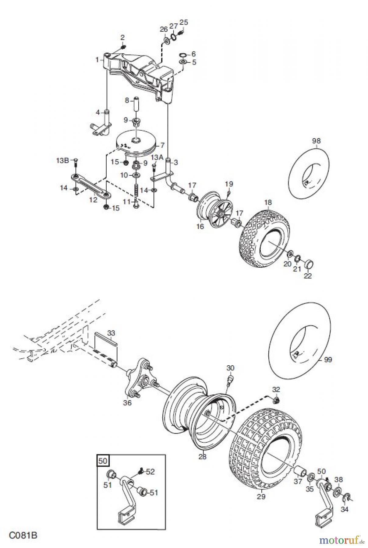  Global Garden Products GGP Frontmäher XM_Series 2008 XM 130 XM 140HD- XM 160 HD RÄDER