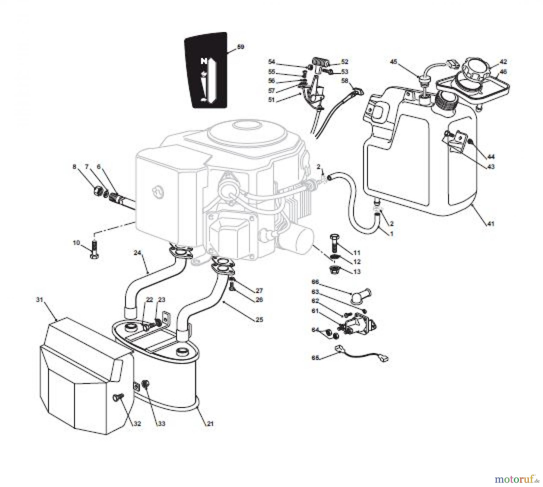  Global Garden Products GGP Aufsitzmäher Sammler Cellecting Pro 2017 TH4S 102 Hydro Engine - Kohler