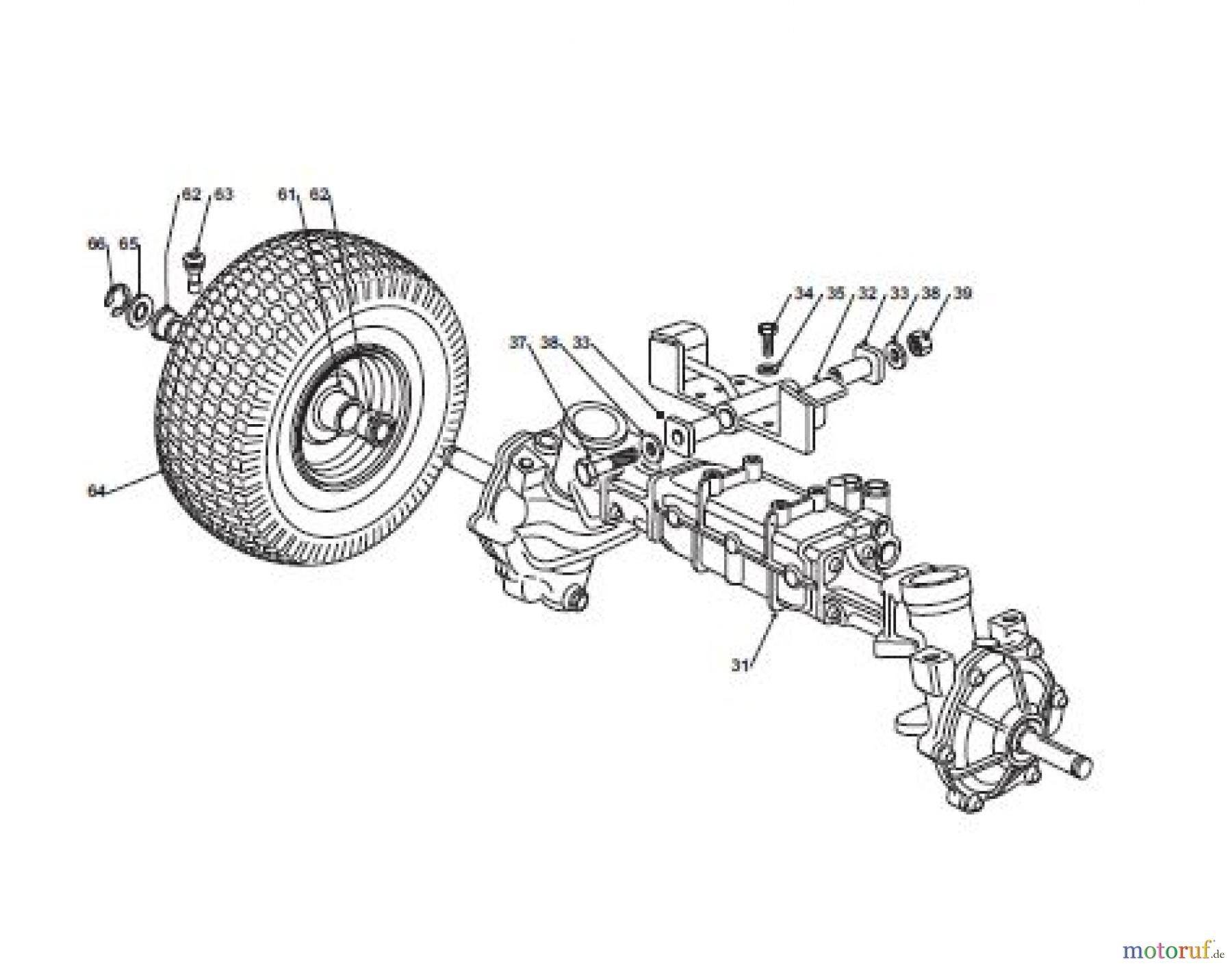  Global Garden Products GGP Aufsitzmäher Sammler Cellecting Pro 2017 TH4X 122 Hydro Steering - 4WD