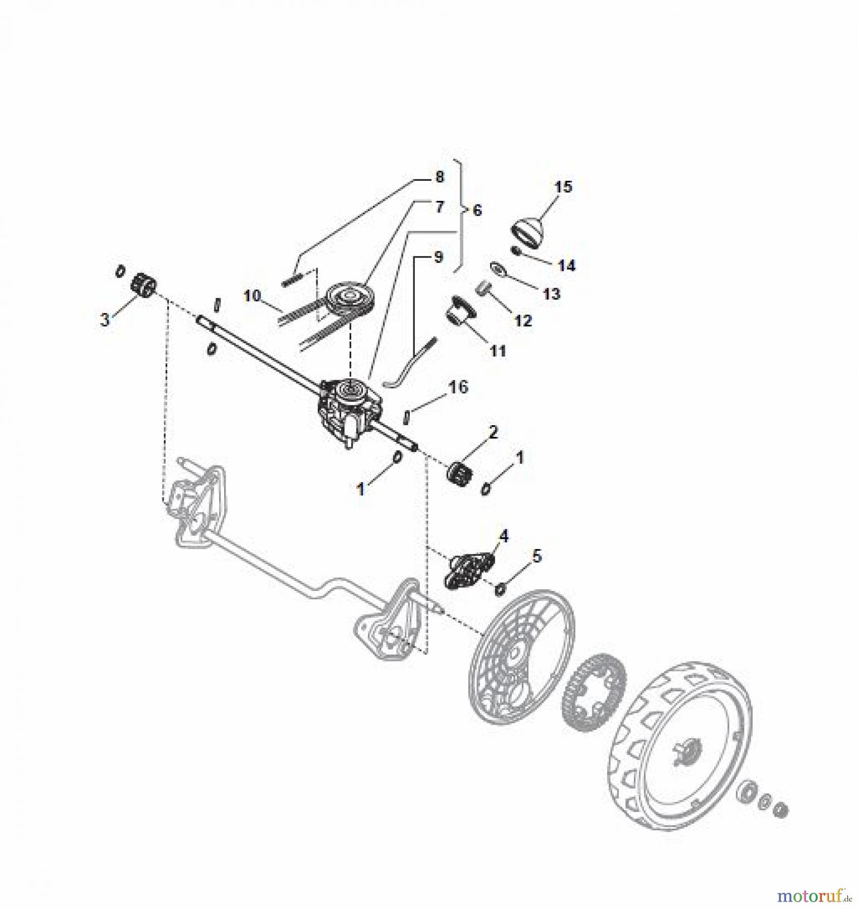  Global Garden Products GGP Rasenmäher Akku 2017 Mit Antrieb CRL-CSL 480 S Li 80 - CRL-CSL 480 SQ Li 80 Transmission