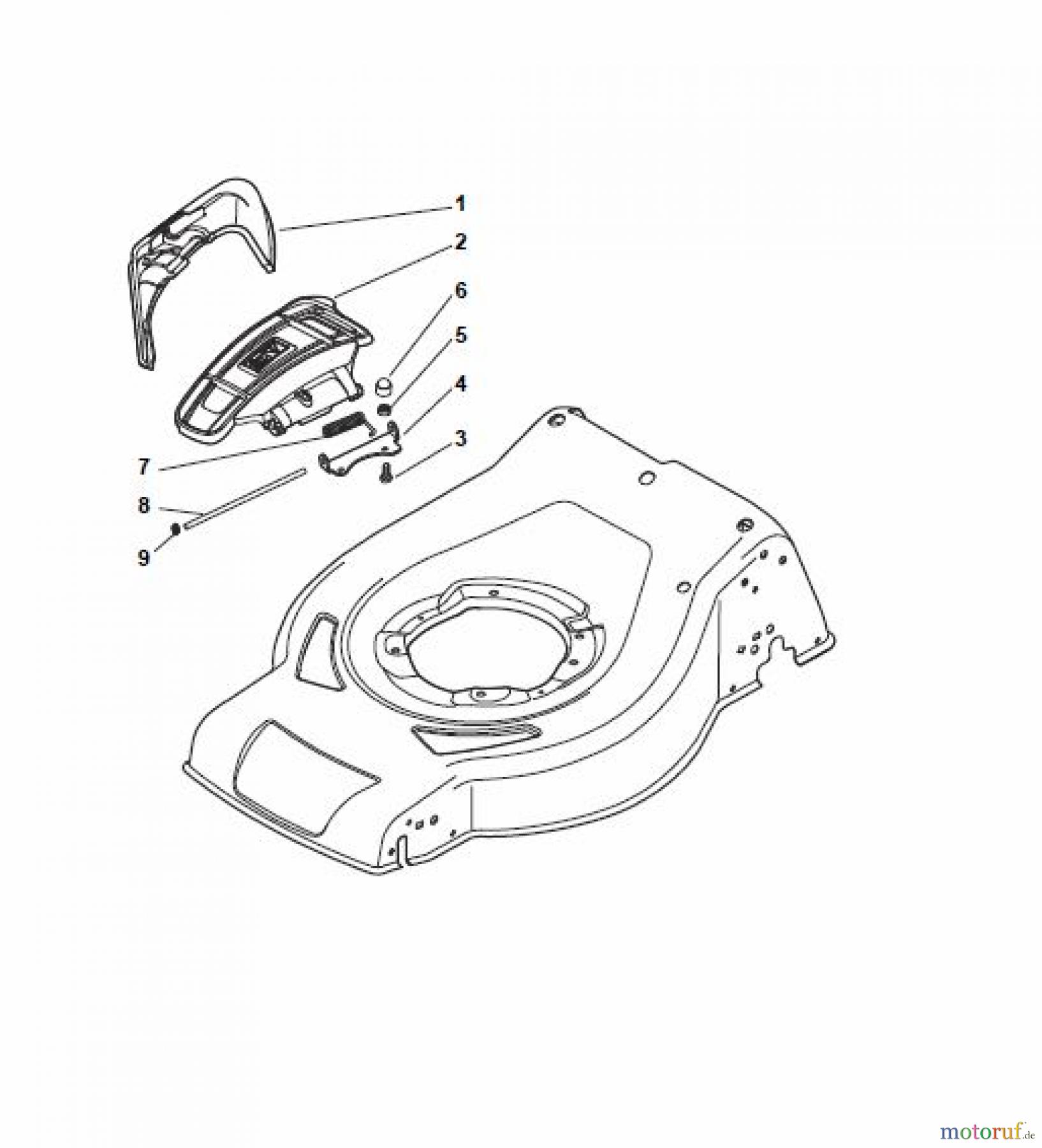  Global Garden Products GGP Rasenmäher Akku 2017 Mit Antrieb CRL-CSL 480 S Li 80 - CRL-CSL 480 SQ Li 80 Protection, Belt