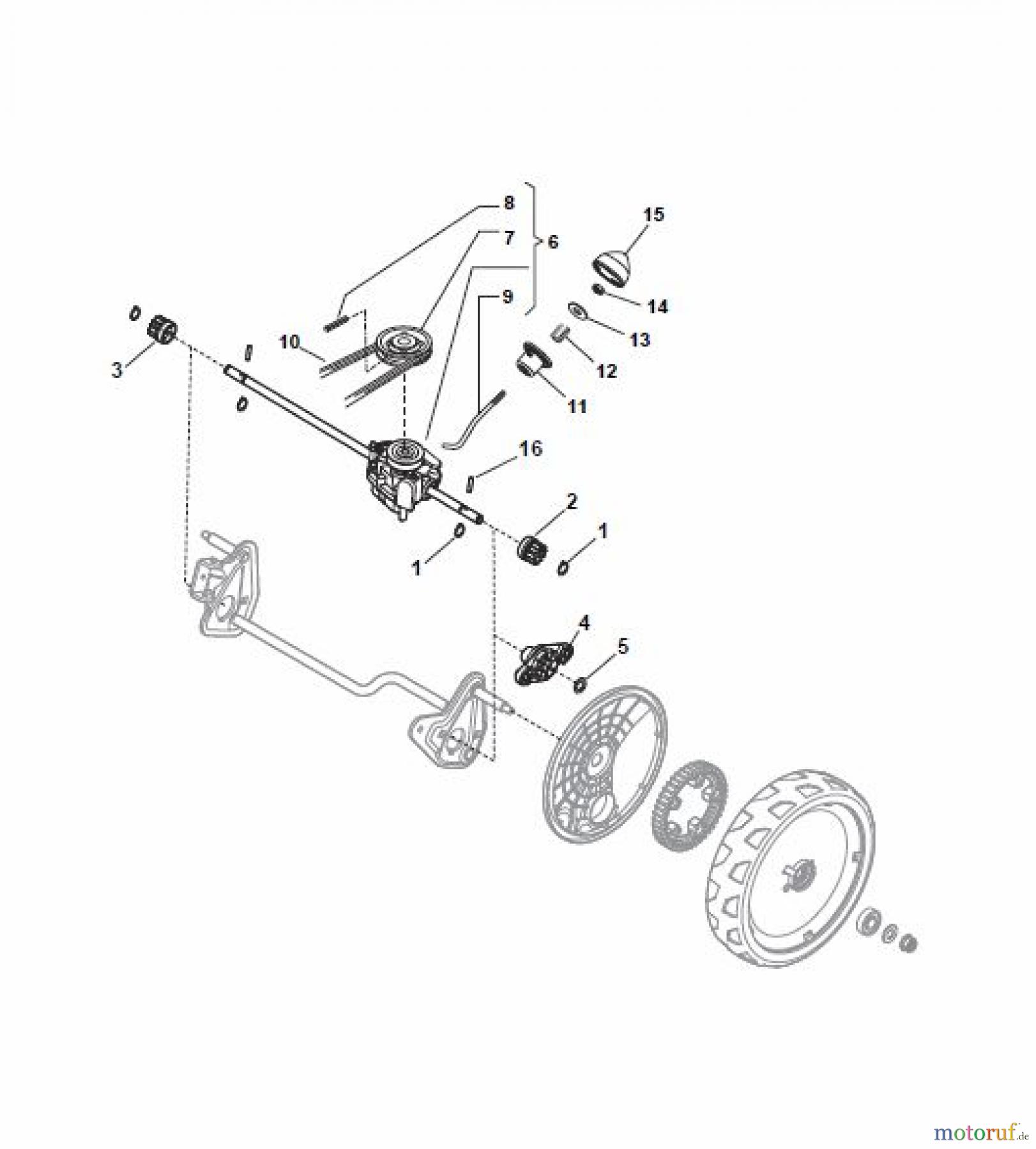  Global Garden Products GGP Rasenmäher Akku 2017 Mit Antrieb CRL-CSL 480 WS Li 80 - CRL-CSL 480 WSQ Li 80 Transmission