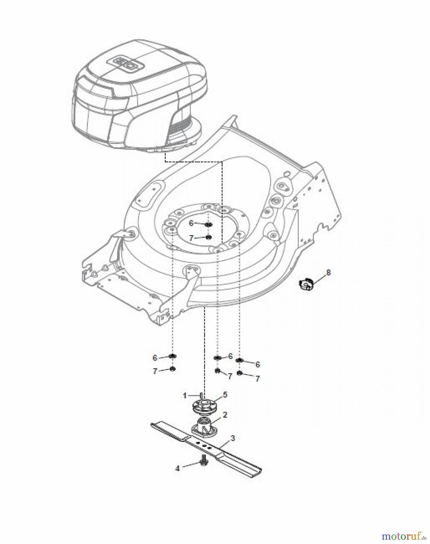  Global Garden Products GGP Rasenmäher Akku 2017 Mit Antrieb MP1 500 S Li 80 Blade