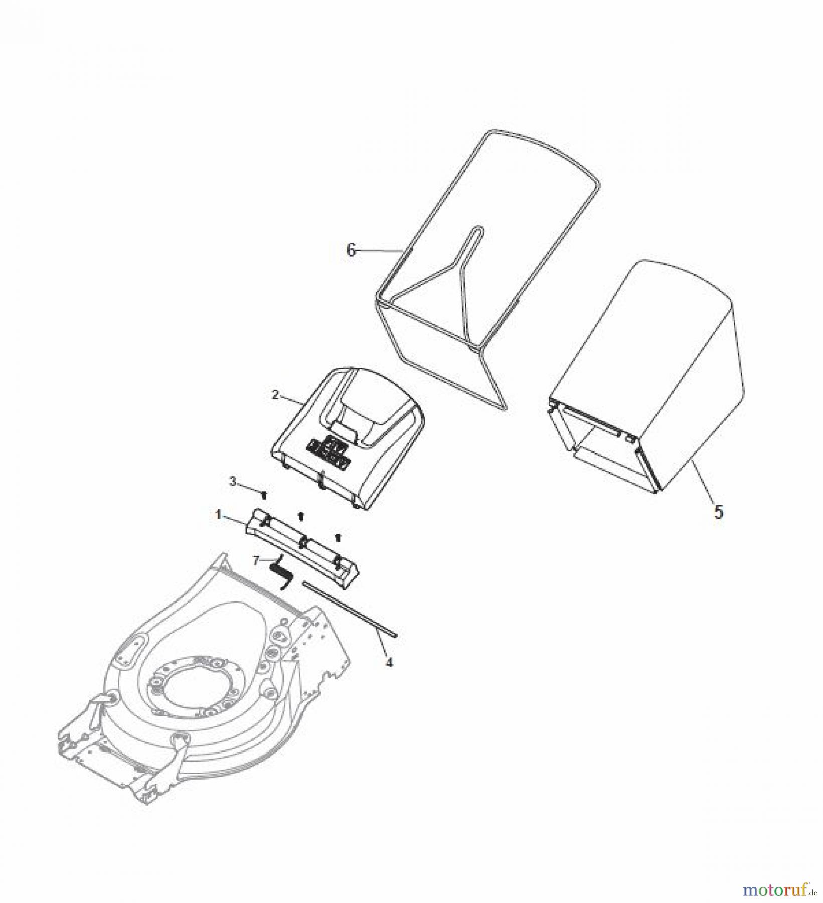  Global Garden Products GGP Rasenmäher Baujahr 2017 Akku 2017 Mit Antrieb MP1 500 S Li 80 Grass-Catcher