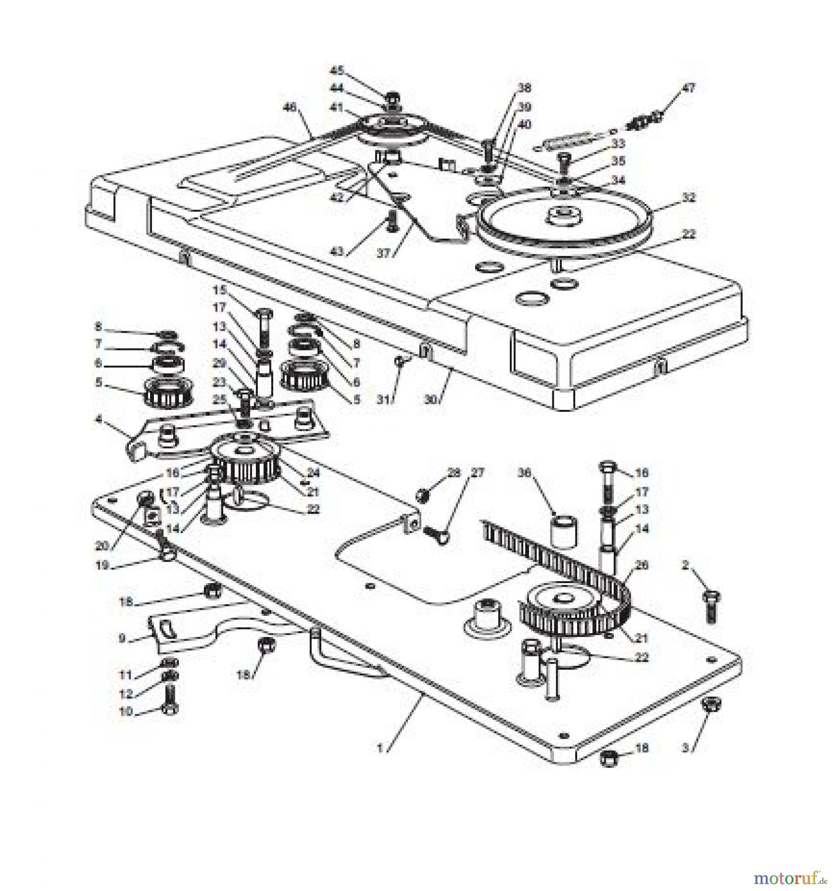  Global Garden Products GGP Aufsitzmäher Sammler Cellecting Pro 2017 THS 102 Hydro Blades Engagement