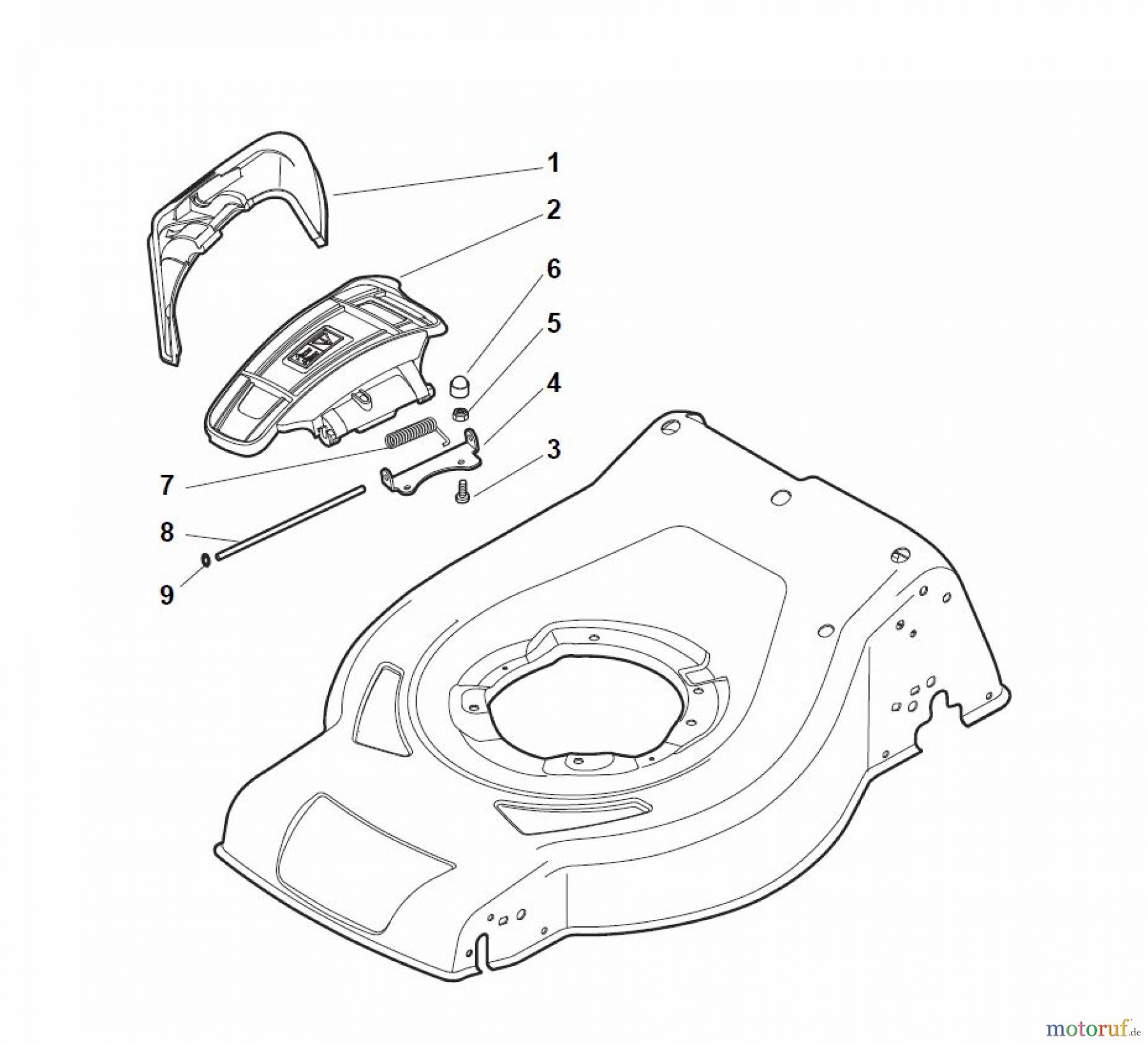  Global Garden Products GGP Rasenmäher Benzin Mit Antrieb 2017 CRC-CSC 534 WSE - CRC-CSC WSQE Protection, Belt