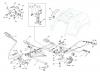 Global Garden Products GGP Sammler Collecting 92cm 2017 NJS 92 Hydro Listas de piezas de repuesto y dibujos Brake And Gearbox Controls Hydrogear