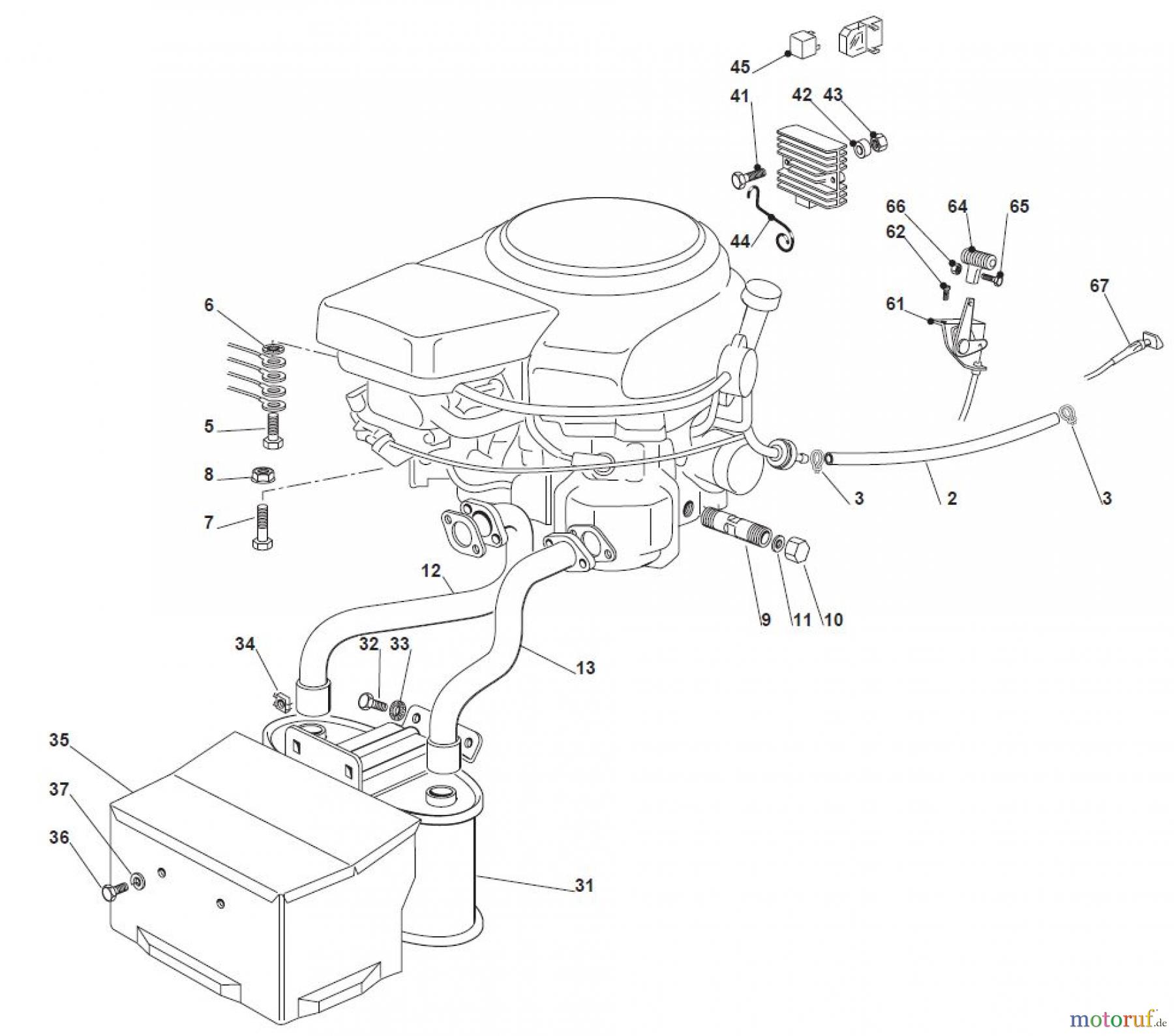  Global Garden Products GGP Aufsitzmäher Sammler Collecting 92cm 2017 NJS 92 Engine - Honda Gcv 530