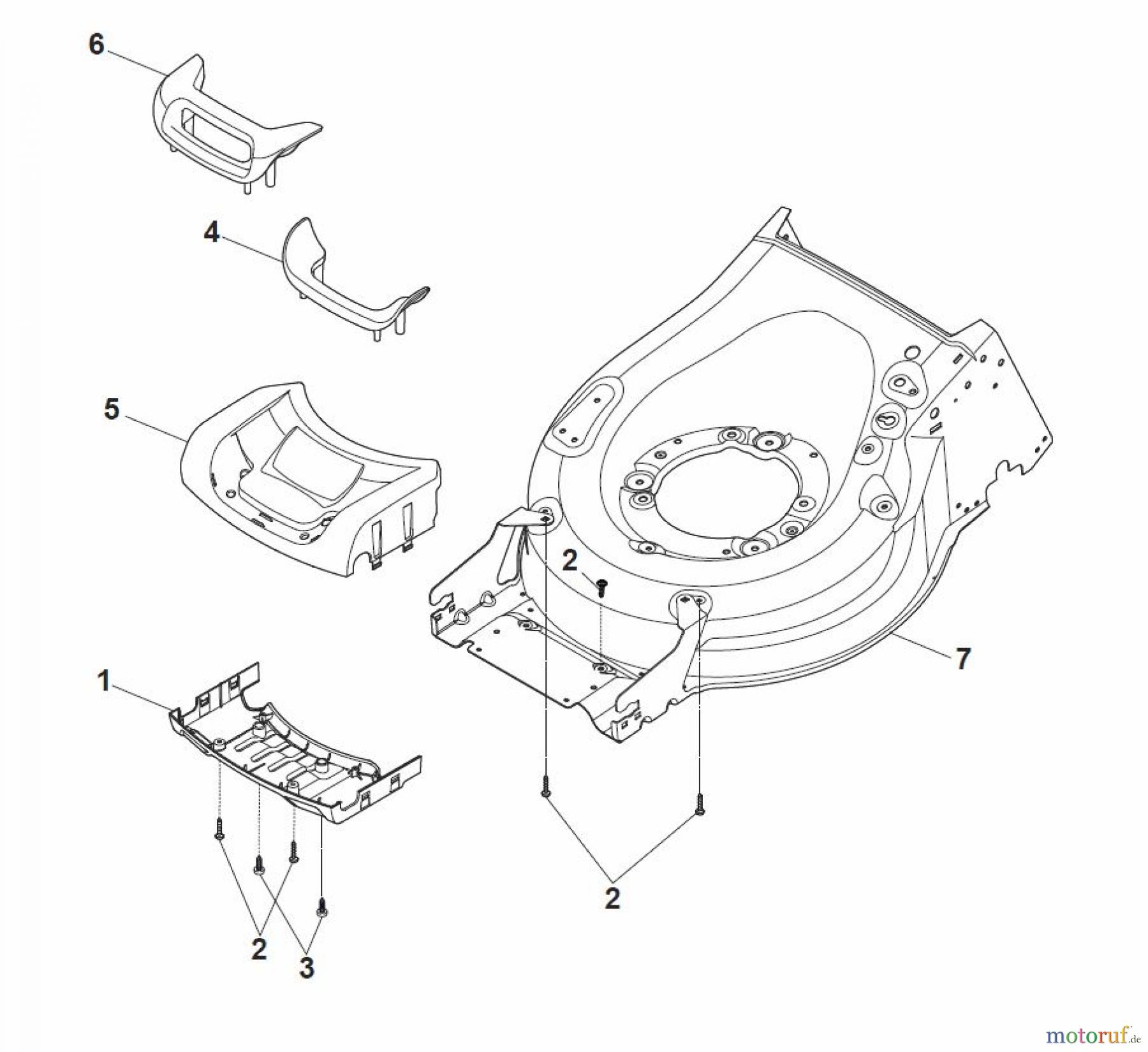  Global Garden Products GGP Rasenmäher Benzin Mit Antrieb 2017 MP1 504 SV Mask