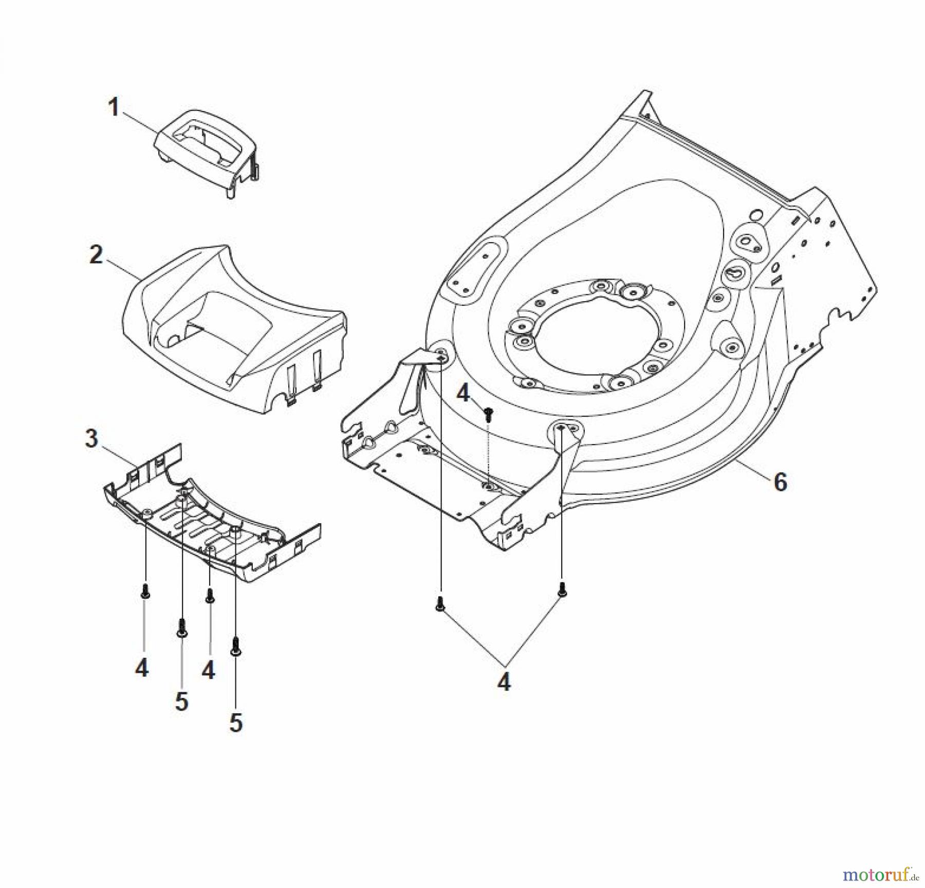  Global Garden Products GGP Rasenmäher Benzin Mit Antrieb 2017 MP1 504 SVE Mask