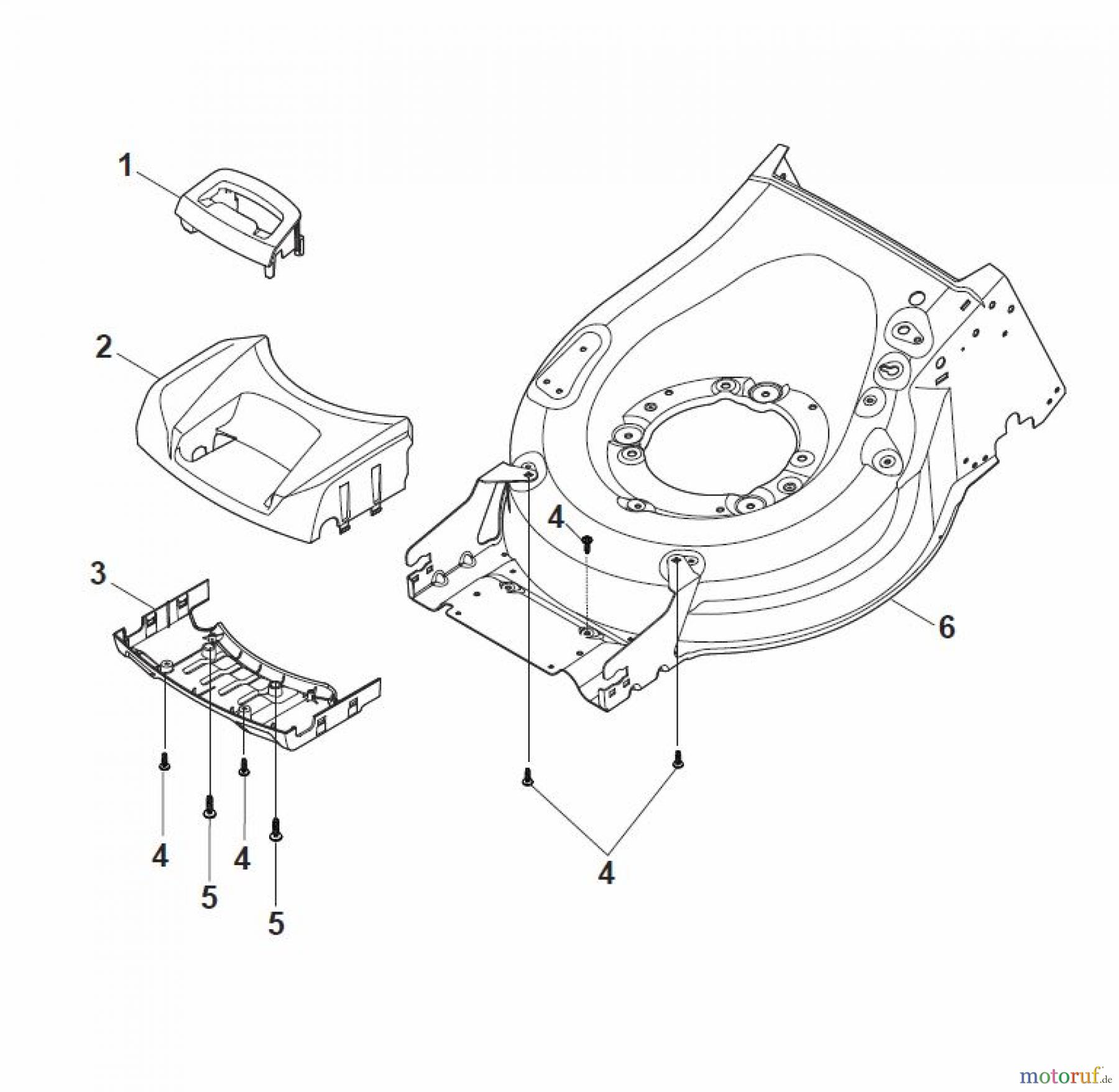  Global Garden Products GGP Rasenmäher Baujahr 2017 Benzin Mit Antrieb 2017 MP2 554 SVE-R (Roller) Mask