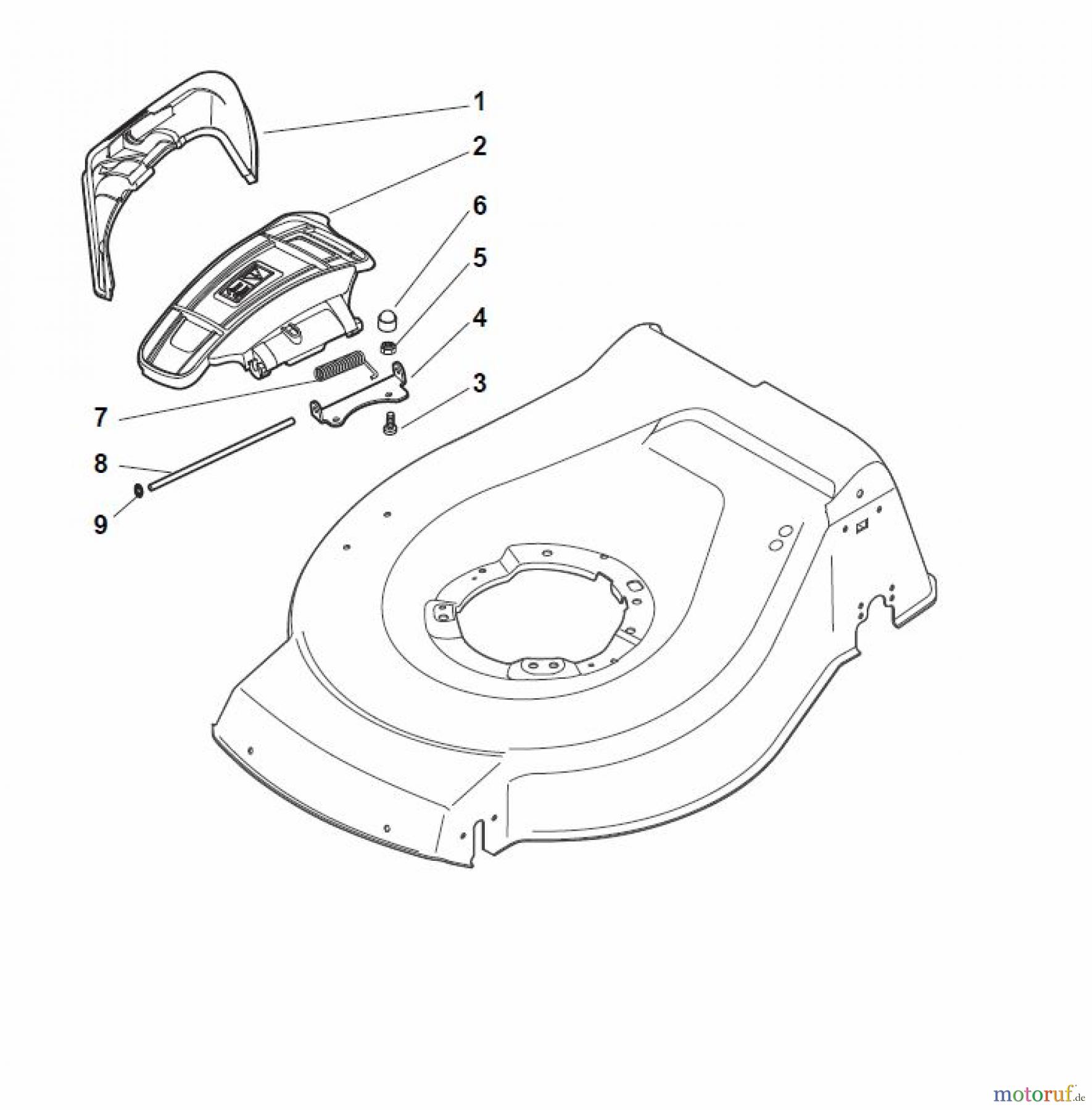  Global Garden Products GGP Rasenmäher Benzin Mit Antrieb 2017 NT 534 TR - 534 TRQ Ejection-Guard