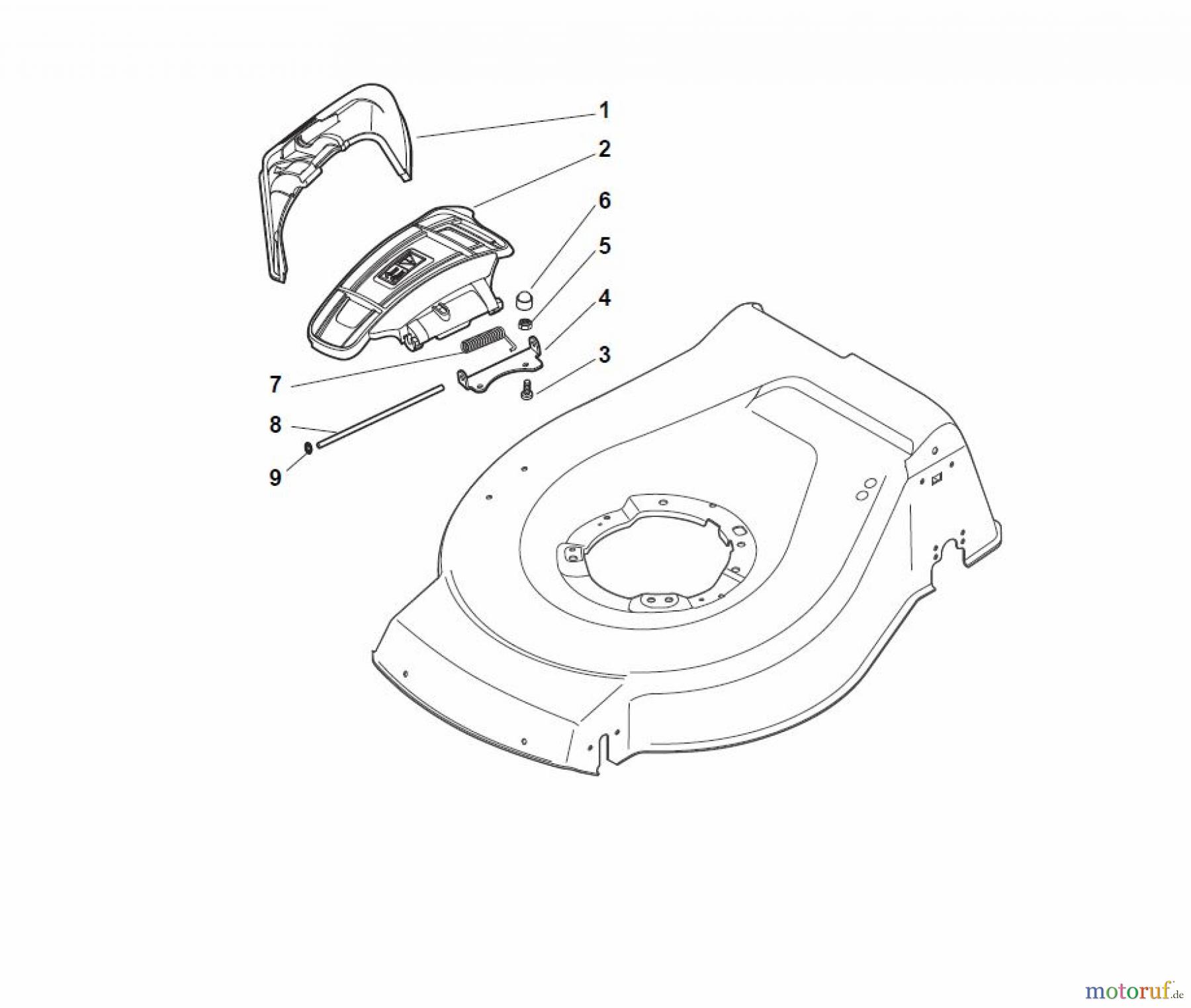  Global Garden Products GGP Rasenmäher Baujahr 2017 Benzin Mit Antrieb 2017 NT 534 W TR 4S - W TRQ 4S Ejection-Guard