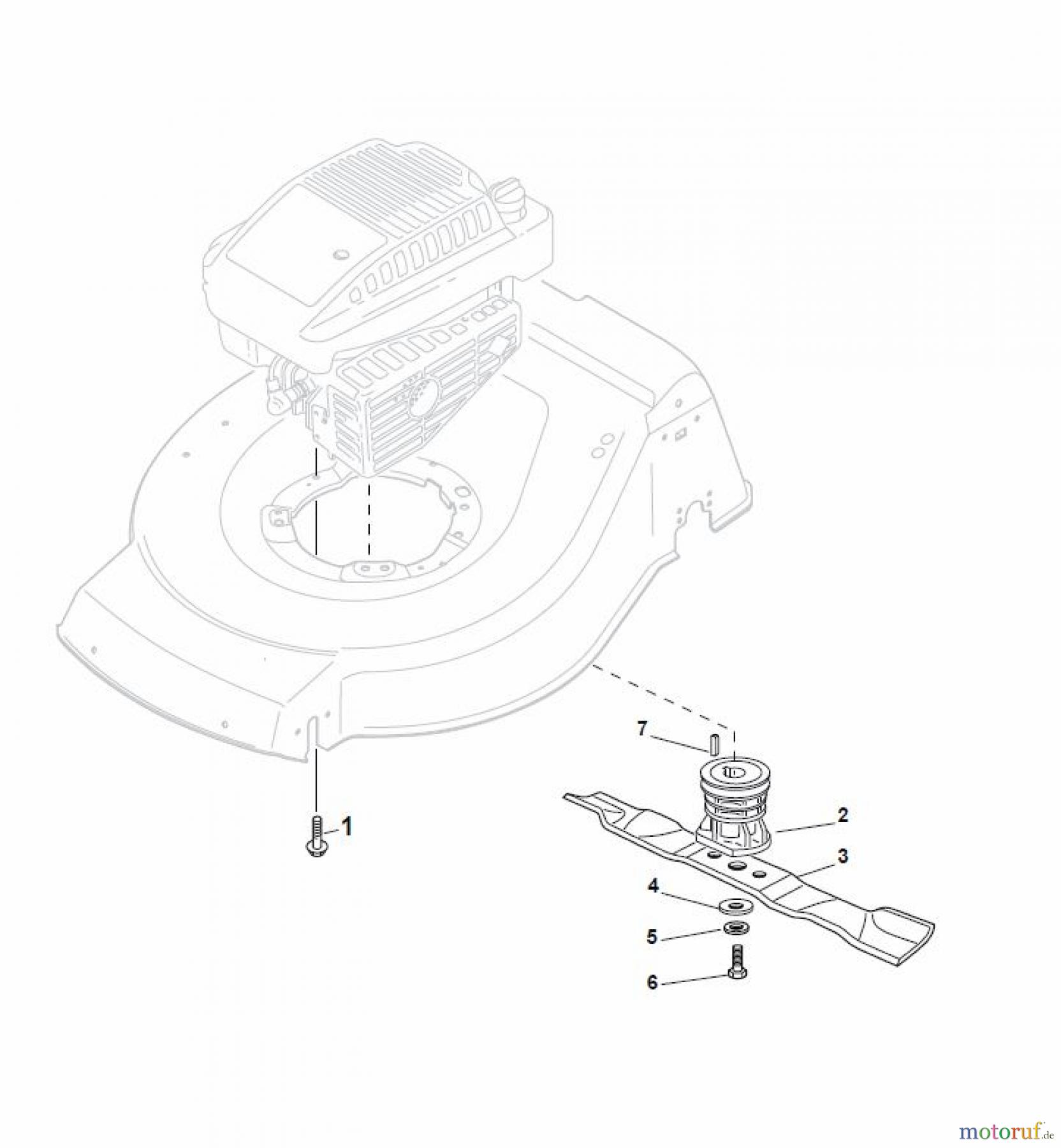  Global Garden Products GGP Rasenmäher Benzin Mit Antrieb 2017 NT 534 W TR/E - W TRQ/E Blade