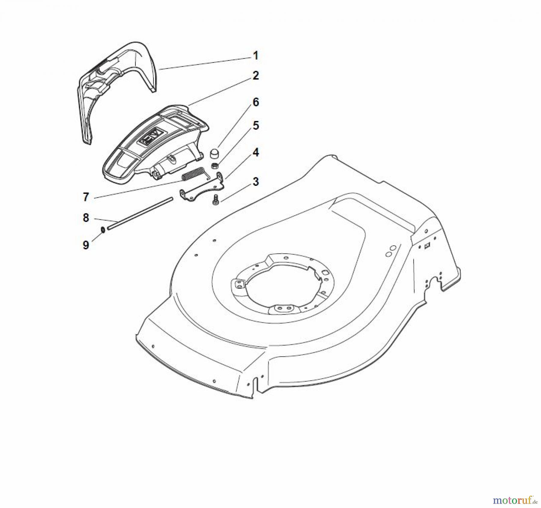  Global Garden Products GGP Rasenmäher Baujahr 2017 Benzin Mit Antrieb 2017 NTL 484 TR 4S - TRQ 4S Ejection-Guard