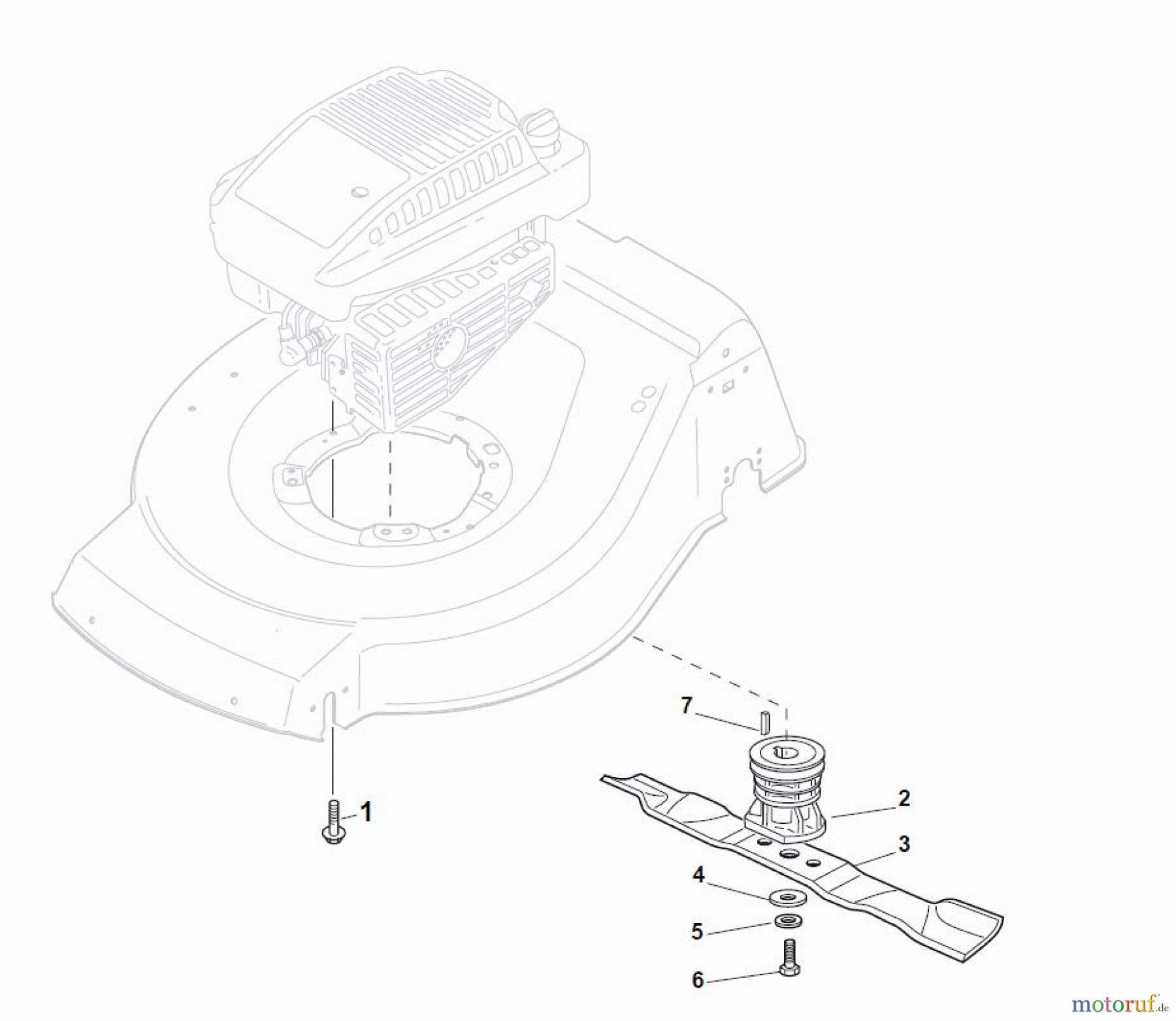  Global Garden Products GGP Rasenmäher Baujahr 2017 Benzin Mit Antrieb 2017 NTL 484 TR 4S - TRQ 4S Blade