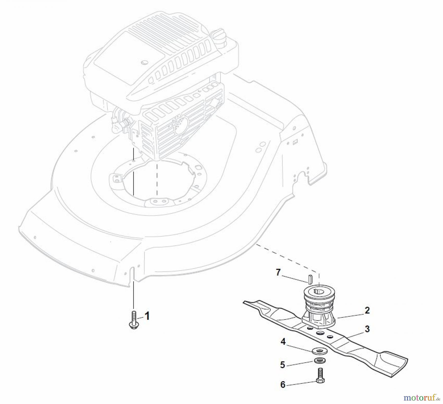  Global Garden Products GGP Rasenmäher Baujahr 2017 Benzin Mit Antrieb 2017 NTL 484 TR/E 4S - TRQ/E 4S Blade