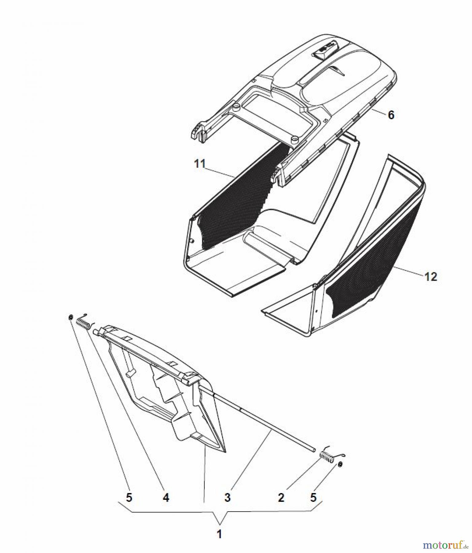  Global Garden Products GGP Rasenmäher Benzin Mit Antrieb 2017 NTL 484 TR/E 4S - TRQ/E 4S Grass-Catcher