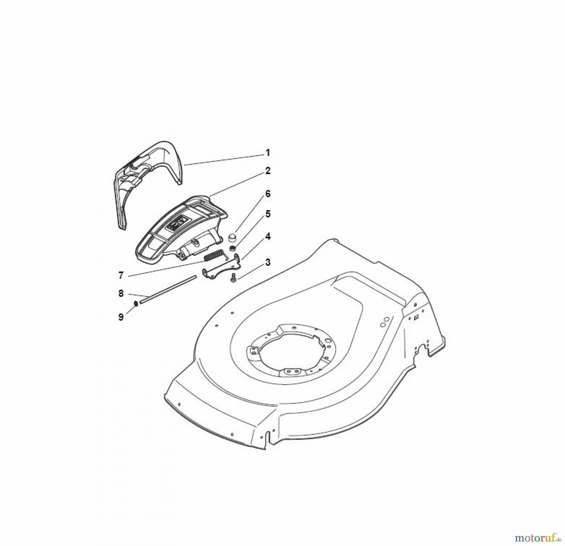  Global Garden Products GGP Rasenmäher Baujahr 2017 Benzin Ohne Antrieb 2017 NTL 484 - 484 Q Ejection-Guard