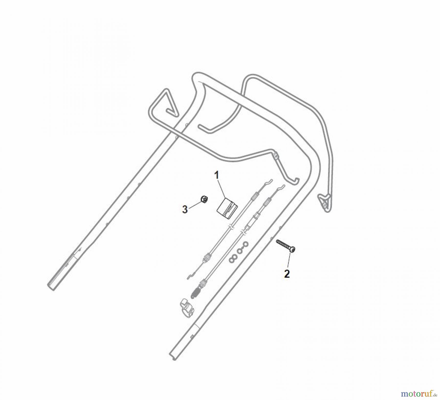  Global Garden Products GGP Rasenmäher Baujahr 2017 Benzin Ohne Antrieb 2017 NTL 484 W - 484 WQ Controls Fixed RPM