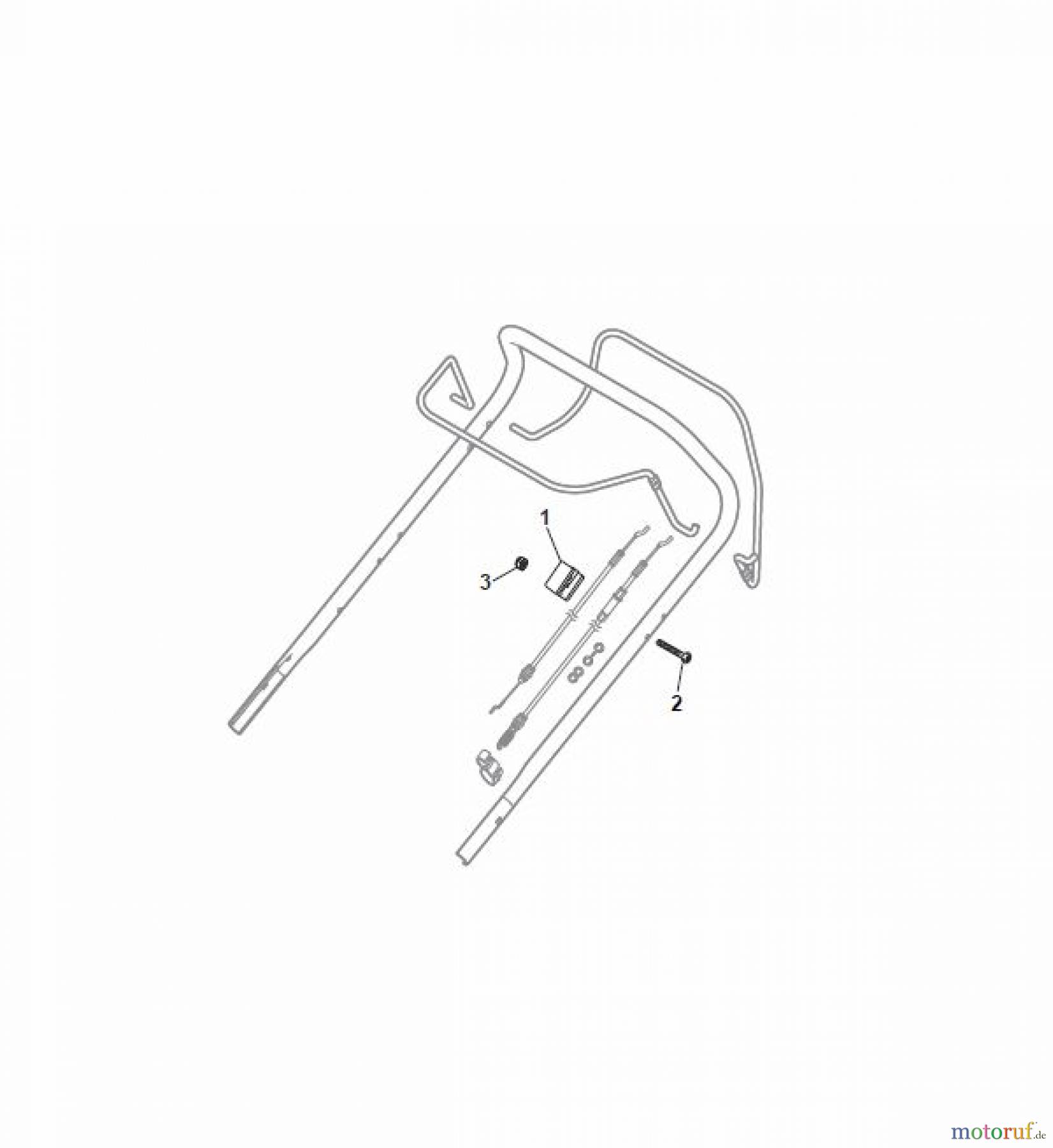  Global Garden Products GGP Rasenmäher Baujahr 2017 Benzin Ohne Antrieb 2017 NTL 534 W - 534 WQ Controls Fixed RPM