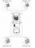 Global Garden Products GGP Baujahr 2017 Elektro mit Antrieb 2017 NT 480 W TR - TRQ Listas de piezas de repuesto y dibujos Wheels