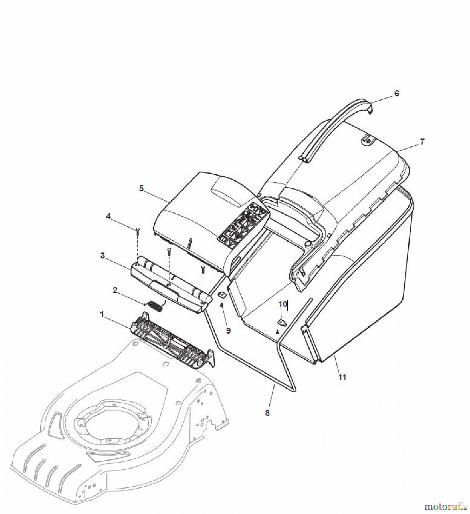  Global Garden Products GGP Rasenmäher Baujahr 2017 Elektro Ohne Antrieb 2017 CRL-CSL 480 W - CRL-CSL 480 WQ Grass-Catcher