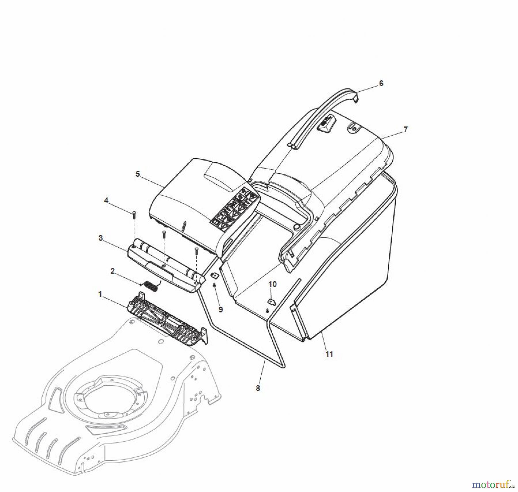  Global Garden Products GGP Rasenmäher Baujahr 2017 Elektro Ohne Antrieb 2017 CRL-CSL 480 W - CRL-CSL 480 WQ Grass-Catcher