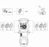 Global Garden Products GGP Elektro Ohne Antrieb 2017 CR-CS 480 - CR-CS 480 Q Listas de piezas de repuesto y dibujos Hub Caps