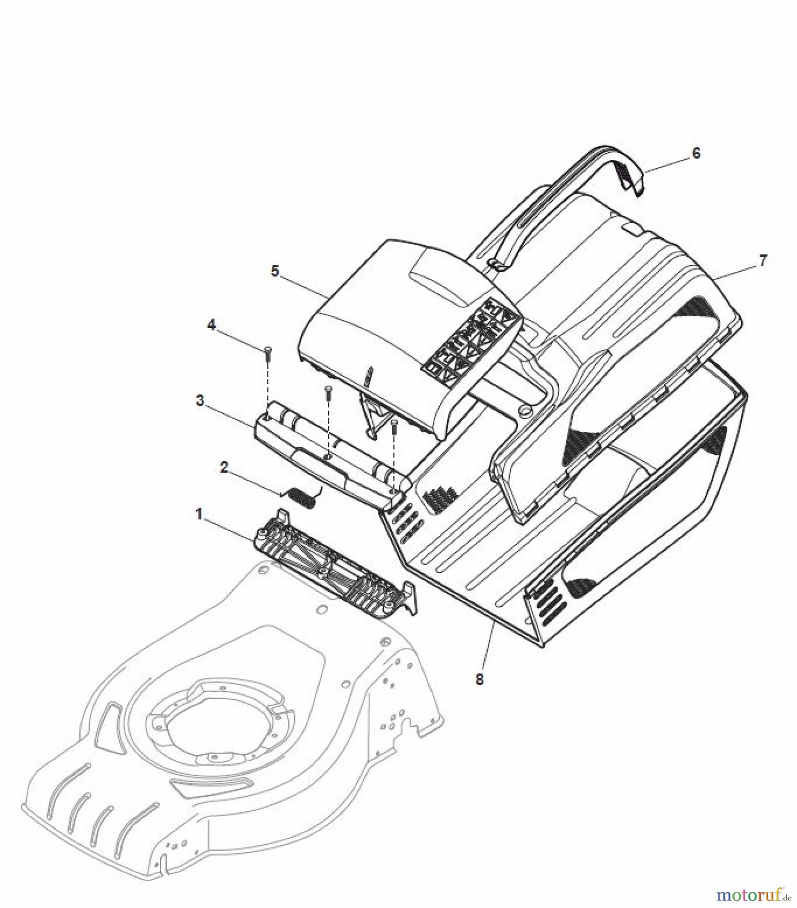  Global Garden Products GGP Rasenmäher Baujahr 2017 Elektro Ohne Antrieb 2017 CR-CS 430 Grass-Catcher