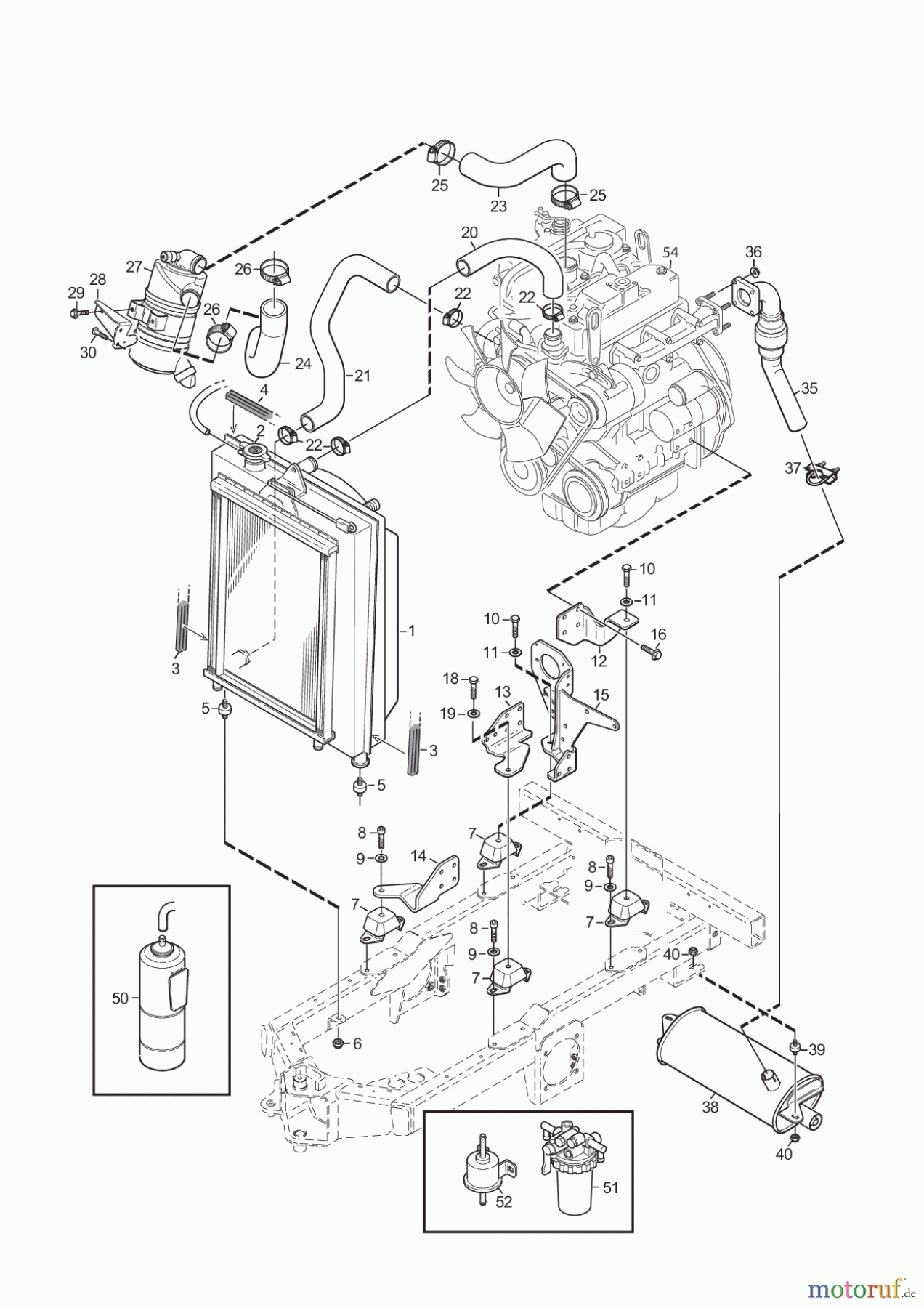  Stiga Frontmäher Baujahr 2017 Titan 2017 TITAN 540 D 13-7454-11 ENGINE