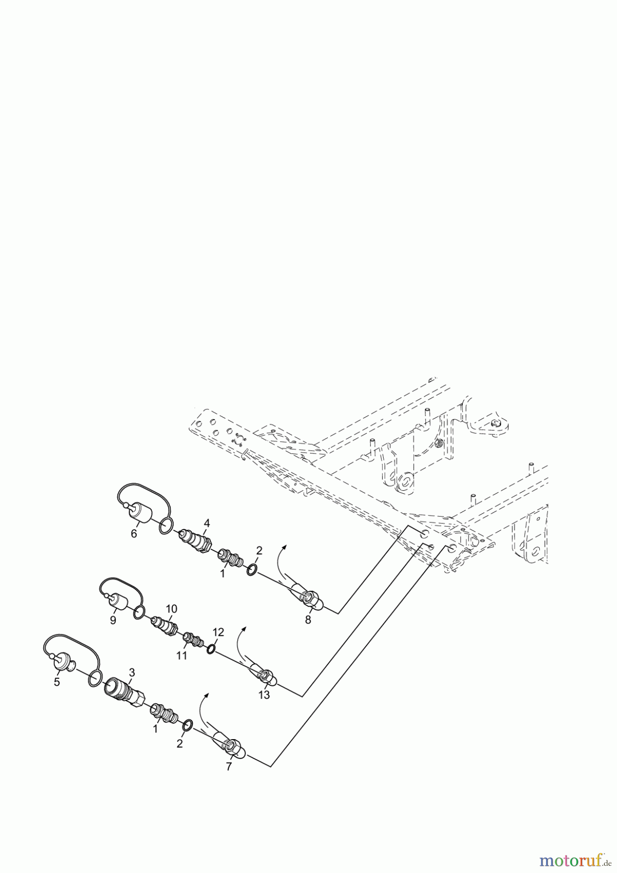  Stiga Frontmäher Baujahr 2017 Titan 2017 TITAN 540 D 13-7454-11 PTO AND IMPLEMENT CONTROL