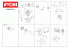 Ryobi Benzin RLM46175S RLM46175S 175 cm³ Benzin-Rasenmäher 4000444628 Listas de piezas de repuesto y dibujos Seite 2