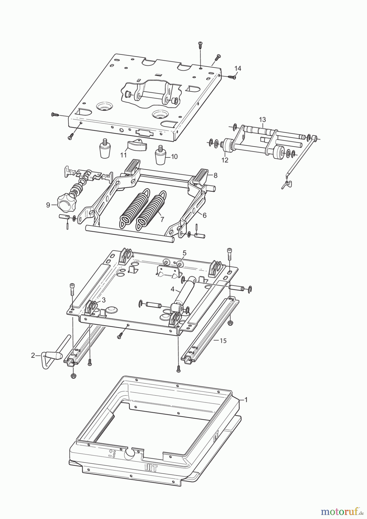  Stiga Frontmäher Baujahr 2017 Titan 2017 TITAN 740 DCR 13-7462-11 - Season 2015 SEAT