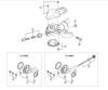 Shimano SL Shift Lever - Schalthebel Listas de piezas de repuesto y dibujos SL-5S50  NEXUS Rapidfire Plus Lever SL-5S50-3350
