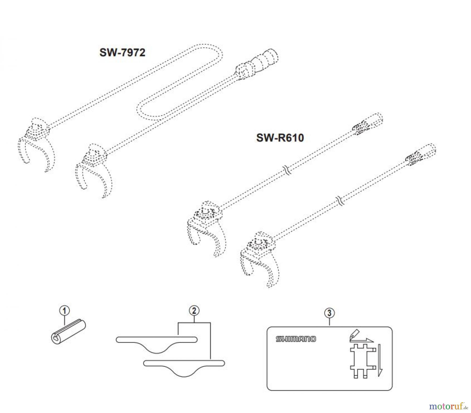  Shimano SW Switch - Schalter SW-R610-3127A  DURA-ACE Switch