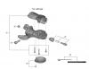 Shimano SL Shift Lever - Schalthebel Listas de piezas de repuesto y dibujos SL-M4010-L (-4289)  ALIVIO Rapidfire Plus Lever (2x9-speed)