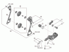Shimano RD Rear Derailleur - Schaltwerk Listas de piezas de repuesto y dibujos RD-T6000 (4199) SGS  DEORE Rear Derailleur (10-speed)