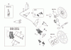 Shimano BR Brake - Bremse Listas de piezas de repuesto y dibujos BR-S7000  ALFINE Disc Brake