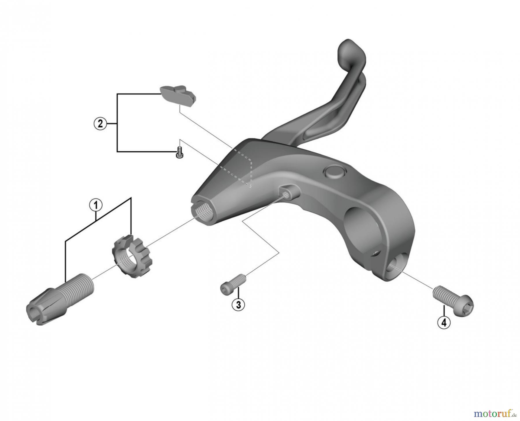  Shimano BL Brake Lever - Bremshebel BL-R2000  CLARIS Brake Lever