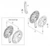 Shimano FC Front Chainwheel - Kurbelsatz, Vorderes Kettenblatt Listas de piezas de repuesto y dibujos FC-A073 SHIMANO TOURNEY Front Chainwheel